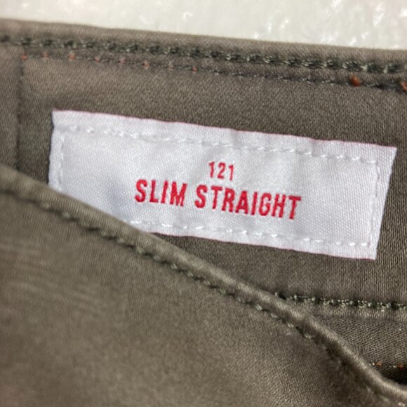 Lucky Brand 121 Slim Straight Men's Brown Pants Sz 29/30 - Picture 5 of 9